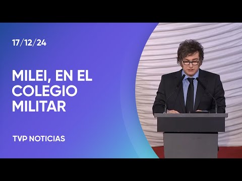 Javier Milei participó del acto de egreso de las tres fuerzas en el Colegio Miliar Javier Milei participó del acto de egreso de las tres fuerzas en el Colegio Miliar