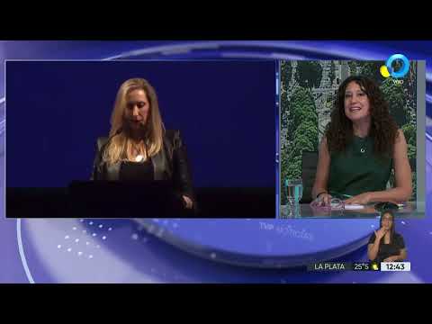 Karina Milei despide el año en un acto de La Libertad Avanza en un teatro porteño