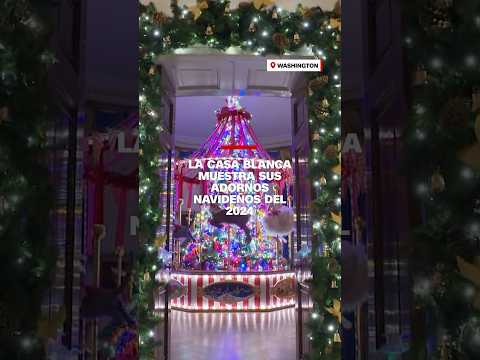 La Casa Blanca muestra sus adornos navideños del 2024 La Casa Blanca muestra sus adornos navideños del 2024