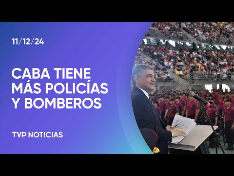 La Ciudad de Buenos Aires sumó 1.000 nuevos policías y bomberos La Ciudad de Buenos Aires sumó 1.000 nuevos policías y bomberos