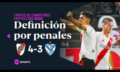 La DEFINICIÃN POR PENALES que CONSAGRÃ a RIVER en el TROFEO DE CAMPEONES PROYECCIÃN