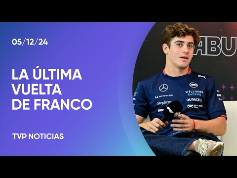 La última carrera para Colapinto: “Lo disfruté mucho” La última carrera para Colapinto: “Lo disfruté mucho”