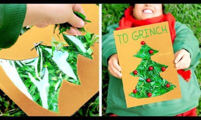 ¡LIBERA TU LADO GRINCH 💚🎉: 10 IDEAS DE MANUALIDADES DE PAPEL PARA UNA NAVIDAD FELIZ!