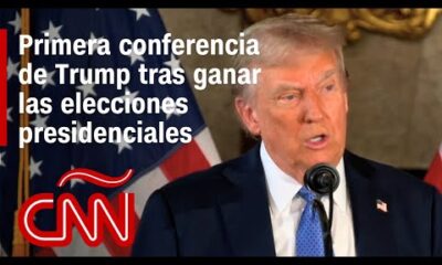 Lo más destacado de Donald Trump en su primera conferencia tras ganar las elecciones de EE.UU.