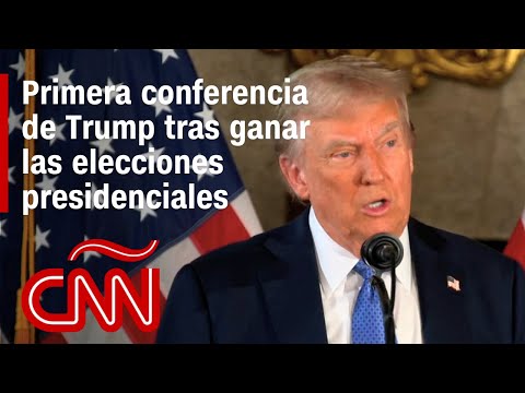 Lo más destacado de Donald Trump en su primera conferencia tras ganar las elecciones de EE.UU. Lo más destacado de Donald Trump en su primera conferencia tras ganar las elecciones de EE.UU.