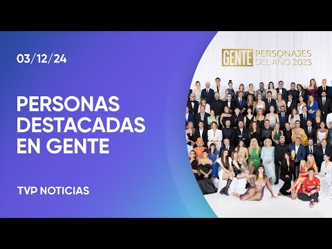 Los personajes del año 2024 de la revista Gente