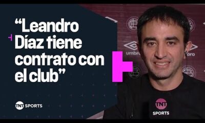 Luis MarÃ­a Chebel: “Leandro DÃ­az tiene contrato con el club”