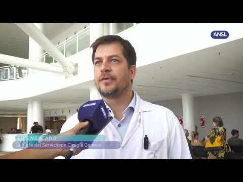 Luis Mercado, subjefe del Servicio de Cirugía General