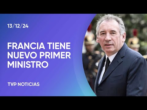 Macron nombró a François Bayrou primer ministro de Francia