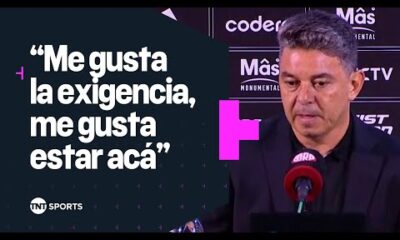 Marcelo Gallardo: “Me gusta la exigencia, me gusta estar acÃ¡”