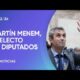 Martín Menem fue reelecto como presidente de la Cámara de Diputados