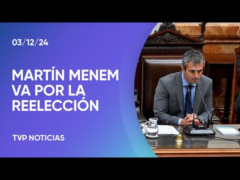 Martín Menem se encamina a ser ratificado como presidente de la Cámara de Diputados