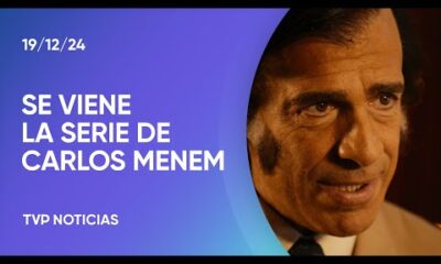 “Menem”: se dio a conocer el primer adelanto de la serie protagonizada por Leonardo Sbaraglia