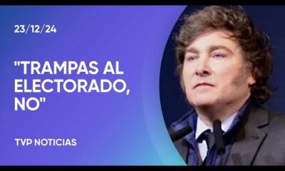 Mensaje del Presidente al PRO: “trampas al electorado, no”