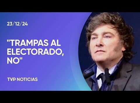 Mensaje del Presidente al PRO: “trampas al electorado, no”