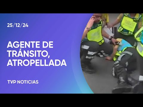 Mientras le realizaban el control de alcoholemia chocó a una agente de tránsito Mientras le realizaban el control de alcoholemia chocó a una agente de tránsito