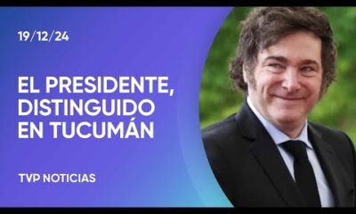 Milei en la cena anual de la Fundación Federalismo y Libertad