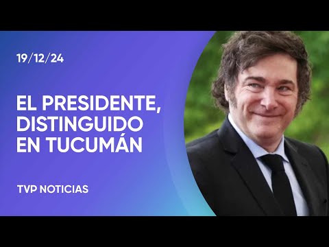 Milei en la cena anual de la Fundación Federalismo y Libertad