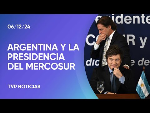 Milei participó de la Cumbre del Mercosur en Montevideo