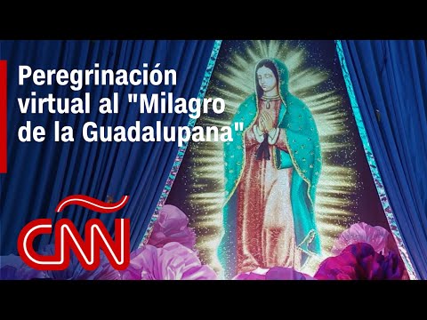 Mira cómo fieles en Los Ángeles realizan una peregrinación virtual a la Virgen de Guadalupe