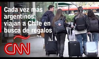 Muchos argentinos cruzan a Chile en busca de rebajas