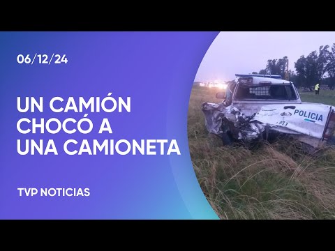 Murieron tres policías en la Ruta 9