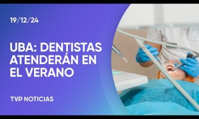 Odontología de la UBA atenderá pacientes en el verano