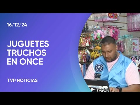 Operativo policial en el barrio de Once Operativo policial en el barrio de Once