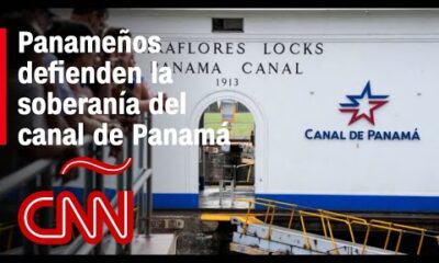 Panameños defienden la soberanía del canal de Panamá