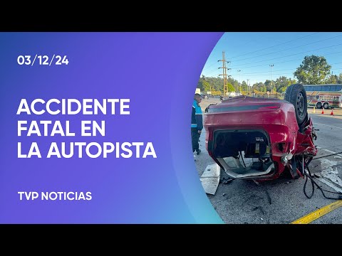 Panamericana: un joven de 25 años se incrustó a toda velocidad contra la cabina del peaje