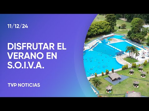 Para disfrutar el verano: el predio del Club S.O.I.V.A en San Isidro