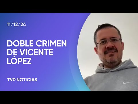 Parricidio en Vicente López: declaró el hermano de Martín Del Río y lo complicó más