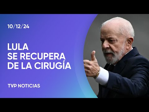 Parte médico de Lula: “Está despierto, conversa normalmente y seguirá internado en observación”