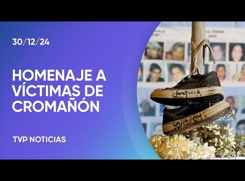 Piden memoria y justicia: Rinden homenaje a las víctimas de Cromañón