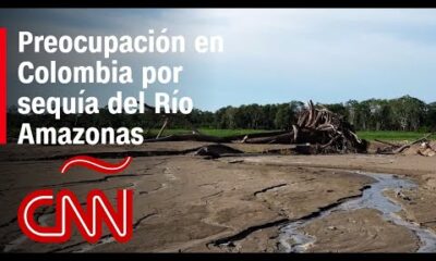 Preocupación en Colombia por sequía del río Amazonas