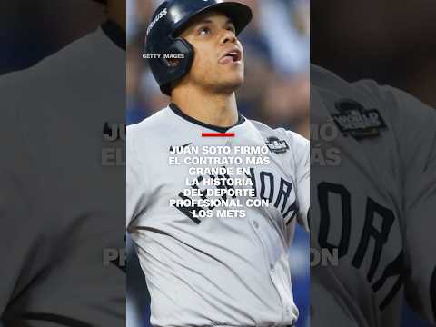 ¿Quién es Juan Soto, el nuevo pelotero de los Mets? ¿Quién es Juan Soto, el nuevo pelotero de los Mets?