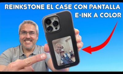 ReinkStone Case X1 para el iPhone 16 Pro Max con pantalla E-Ink a color