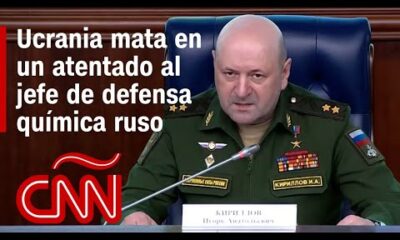 Resumen de la guerra Ucrania – Rusia: Ucrania mata en un atentado al jefe de defensa química ruso