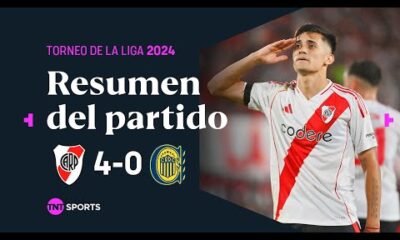 RIVER GOLEÃ a CENTRAL en el MONUMENTAL | #River 4-0 #RosarioCentral | Resumen