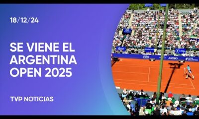 Se viene el Argentina Open 2025 de tenis