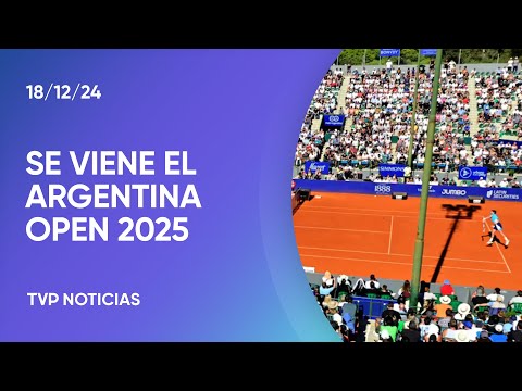 Se viene el Argentina Open 2025 de tenis