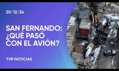 Sigue la investigación sobre la caída del avión en San Fernando