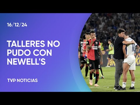 Talleres perdió 3 a 1 con Newell’s y se quedó sin el título de la Liga Profesional Talleres perdió 3 a 1 con Newell’s y se quedó sin el título de la Liga Profesional