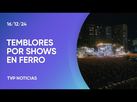 Temblores en Caballito: el recital de YSY A en Ferro desató quejas de los vecinos Temblores en Caballito: el recital de YSY A en Ferro desató quejas de los vecinos