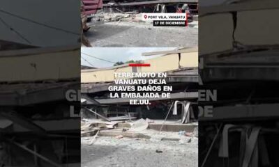 Terremoto en Vanuatu deja graves daños en la embajada de EE.UU.