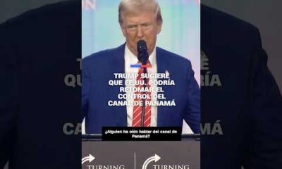 Trump sugiere que EE.UU. podría retomar el control del #CanaldePanamá