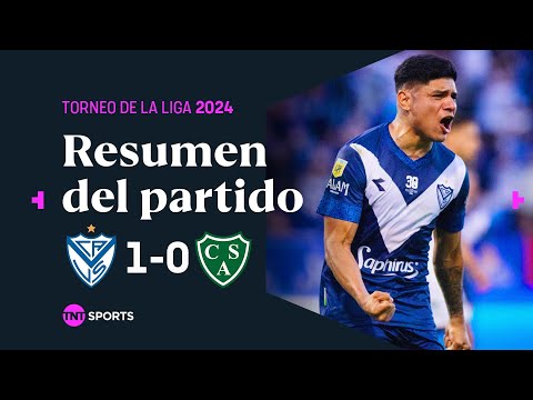 VELEZ VOLVIÃ AL TRIUNFO ANTE SARMIENTO Y SIGUE BIEN ARRIBA | #Velez 1-0 #Sarmiento | Resumen