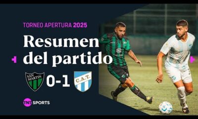 Â¡ATLÃTICO TUCUMÃN venciÃ³ al ASCENDIDO SAN MARTÃN! | #SanMartinSJ 0-1 #AtleticoTucuman | Resumen