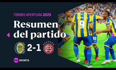 Â¡CENTRAL SUMÃ un NUEVO TRIUNFO ante LANÃS! | #RosarioCentral 2-1 #Lanus | Resumen