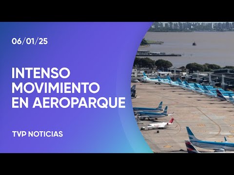 Aeroparque: intenso movimiento turístico y quejas contra Flybondi Aeroparque: intenso movimiento turístico y quejas contra Flybondi